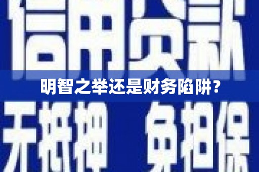 冕宁明智之举还是财务陷阱？