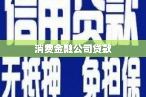 冕宁消费金融公司贷款