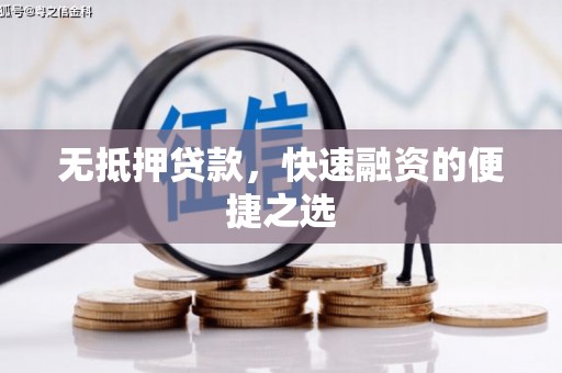 冕宁无抵押贷款，快速融资的便捷之选