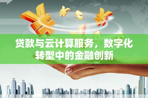 冕宁贷款与云计算服务，数字化转型中的金融创新