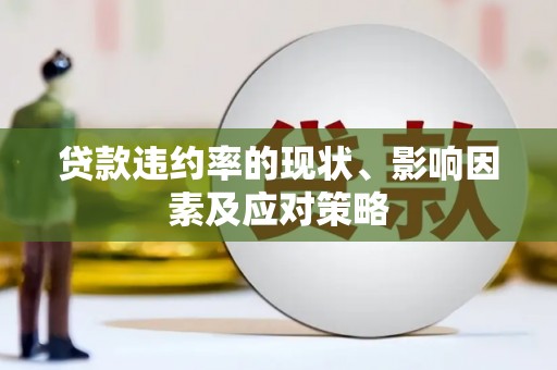 冕宁贷款违约率的现状、影响因素及应对策略