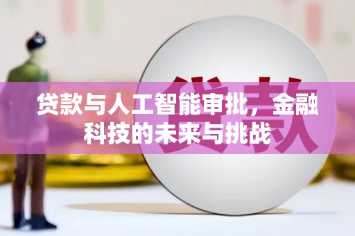 冕宁贷款与人工智能审批，金融科技的未来与挑战