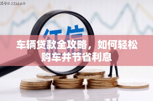 冕宁车辆贷款全攻略，如何轻松购车并节省利息