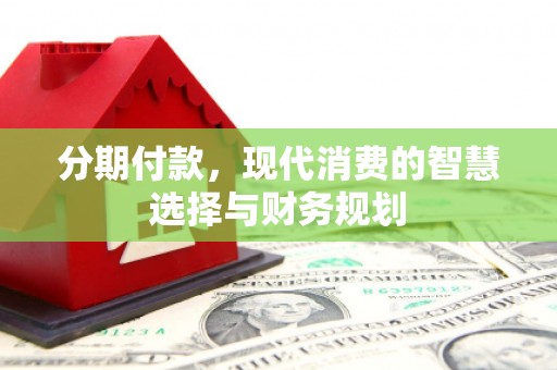 冕宁分期付款，现代消费的智慧选择与财务规划