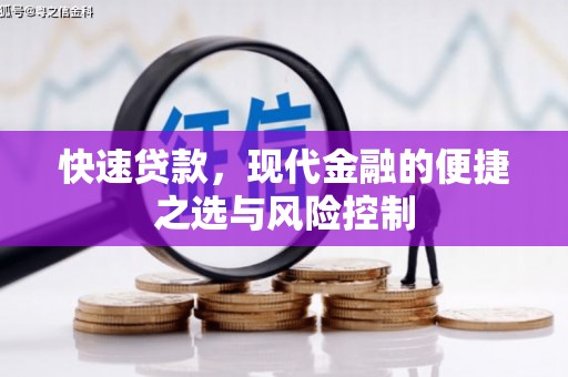 冕宁快速贷款，现代金融的便捷之选与风险控制