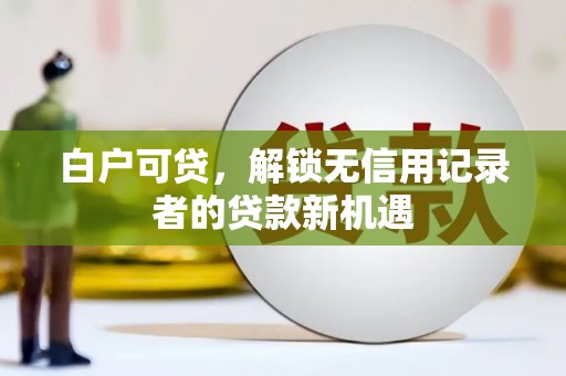 冕宁白户可贷，解锁无信用记录者的贷款新机遇