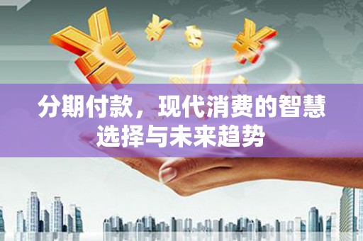 冕宁分期付款，现代消费的智慧选择与未来趋势