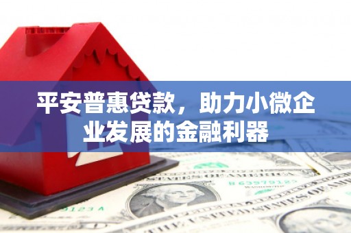 冕宁平安普惠贷款，助力小微企业发展的金融利器