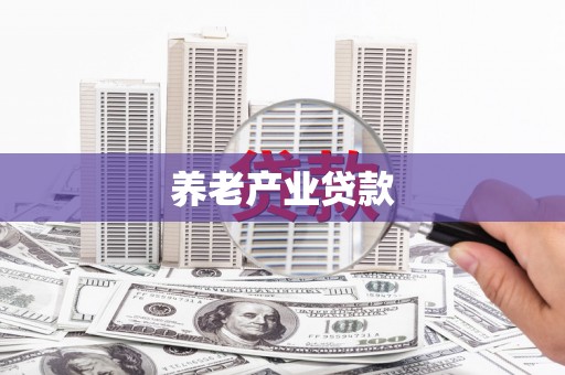 冕宁养老产业贷款
