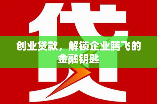 冕宁创业贷款，解锁企业腾飞的金融钥匙