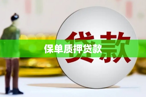 冕宁保单质押贷款
