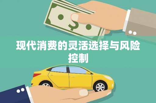 冕宁现代消费的灵活选择与风险控制