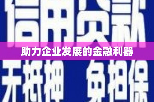 冕宁助力企业发展的金融利器