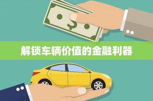 冕宁解锁车辆价值的金融利器