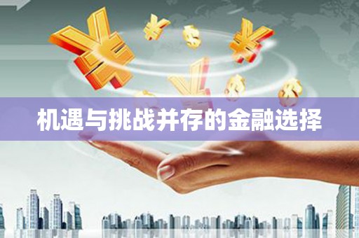 冕宁机遇与挑战并存的金融选择