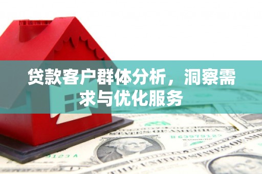 冕宁贷款客户群体分析，洞察需求与优化服务